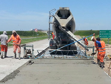 Bacheo en Hormigón